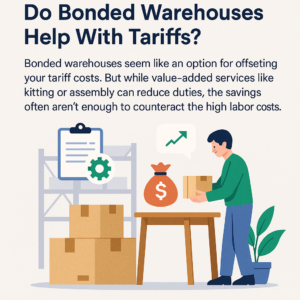 Do Bonded Warehouses Help With Tariffs - Value Added Services Are Expensive - Momentum Warehousing