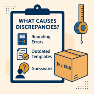 Amazon Shipment Dimension Discrepancy, What Causes Discrepancies, Momentum Warehousing