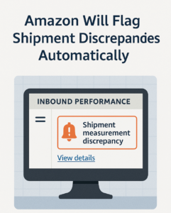 Amazon Shipment Dimension Discrepancy, Inbound Preformance, Momentum Warehousing
